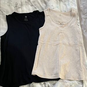 Kindred Bravely Women's Tank Tops - Black and Cream